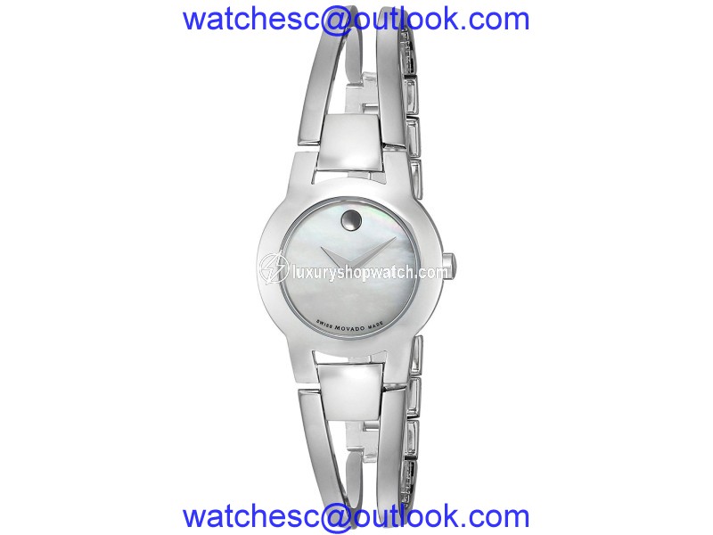Movado 0606538 Stainless Steel Quartz 24mm Womens Watch Movado