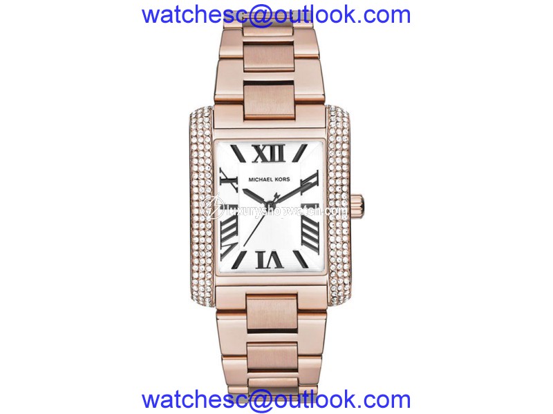 Michael Kors MK3255 Rose Gold Tone Stainless Steel Quartz 36mm Womens Watch Michael Kors