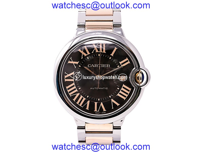Cartier Ballon Bleu W6920032 Stainless Steel / 18K Yellow Gold 40mm Mens Watch Cartier