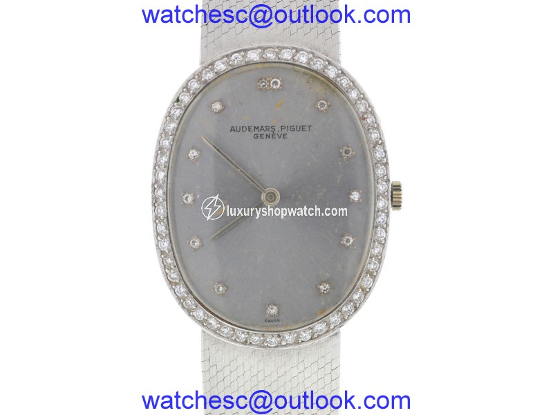 Audemars Piguet 18K White Gold Manual 27mm Unisex Vintage Watch Audemars Piguet
