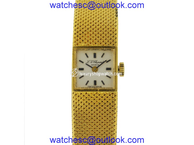 Chopard 18K Yellow Gold 12mm Womens Watch Chopard