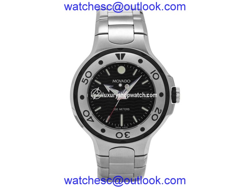 Movado 2600003 Stainless Steel Quartz 43mm Mens Watch Movado
