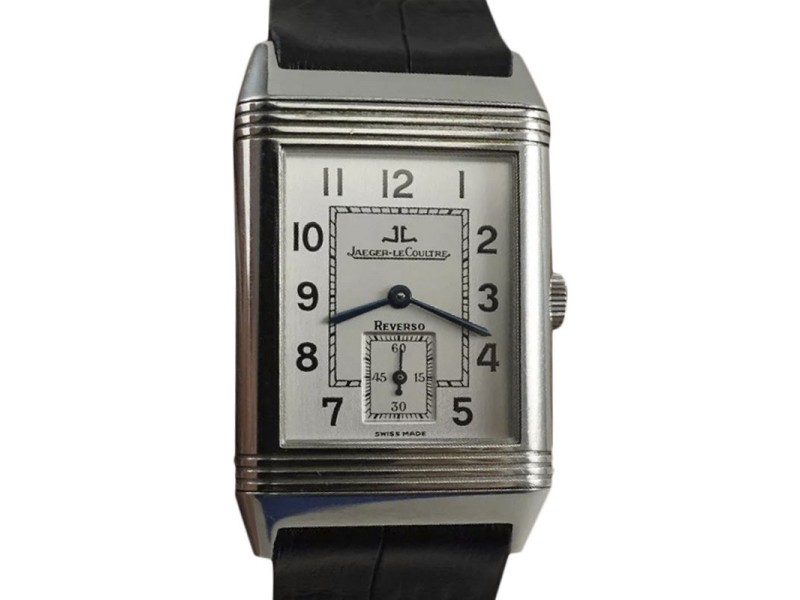 Jaeger LeCoultre Grande Taille Reverso Stainless Steel 42mm Mens Watch Jaeger-LeCoultre