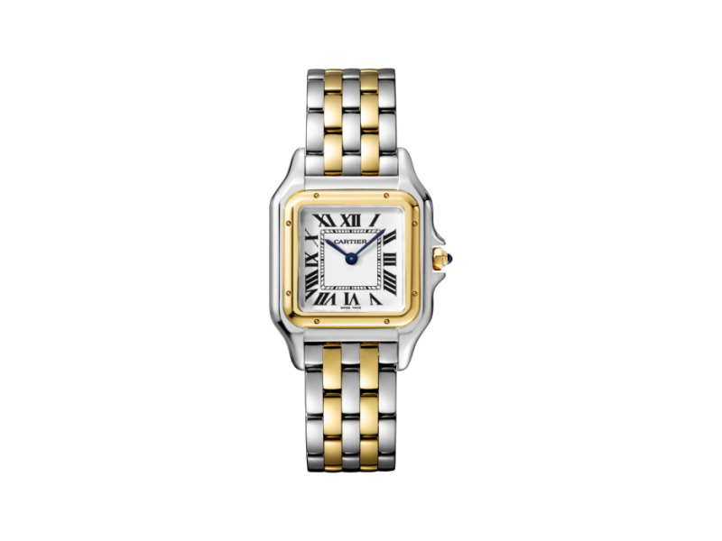 Cartier Panthere de W2PN0007 Stainless Steel / 18K Yellow Gold 27mm Womens Watch Cartier