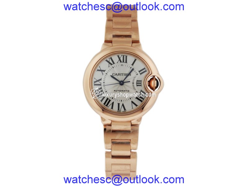 Cartier Ballon Bleu W6920068 Automatic 18K Rose Gold Watch Cartier