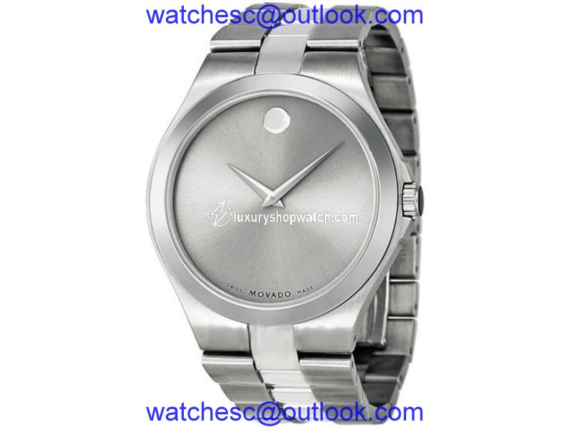 Movado 0606556 Silver Dial Stainless Steel Watch Movado