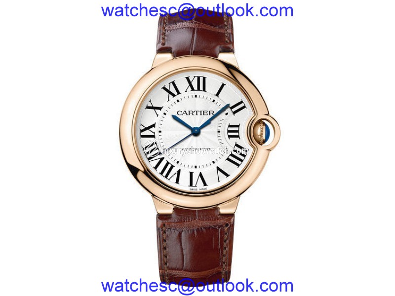 Cartier Ballon Bleu W6900456 18K Rose Gold Automatic 36mm Watch Cartier