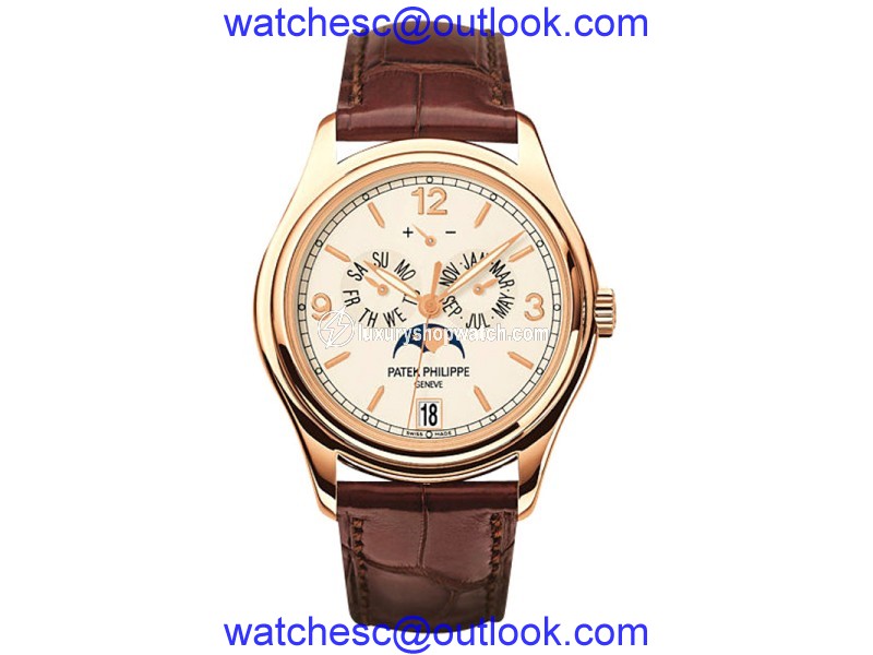 Patek Philippe Annual Calendar Complicated 5146R-001 39mm 18K Rose Gold Watch Patek Philippe
