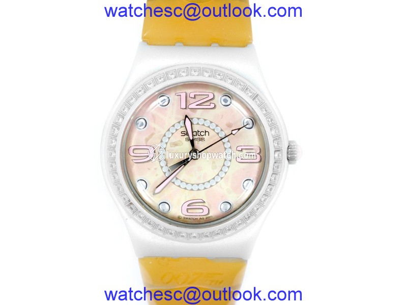 Swatch Aluminum Case Irony AG 2001 Diamonds Are Forever 1971 007 Quartz Watch Other