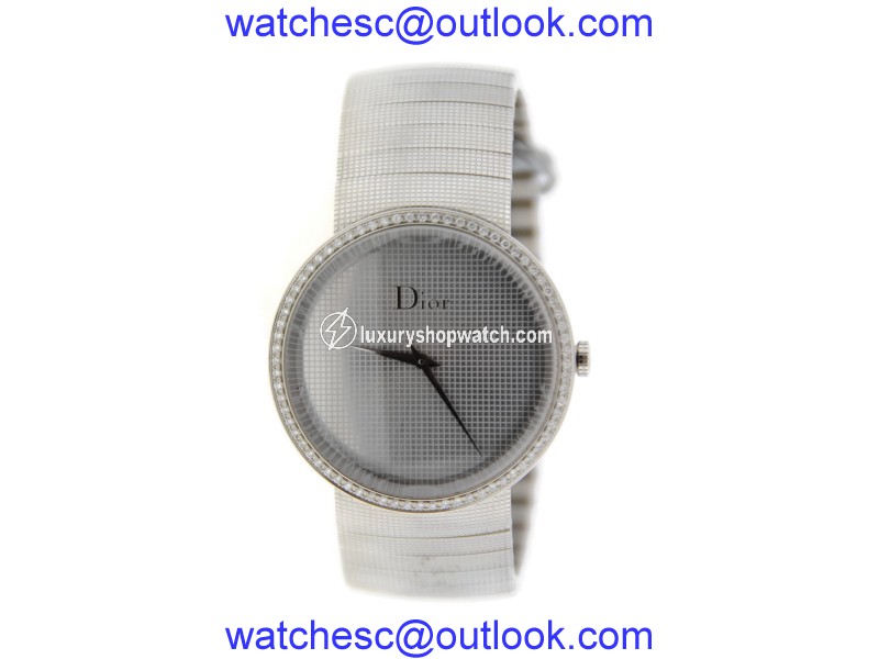 Christian Dior Diamond La D De Stainless Steel Womens Watch Christian Dior