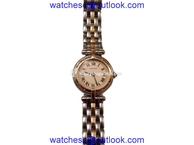 Cartier Couger 24mm Stainless Steel & Yellow Gold Watch Cartier