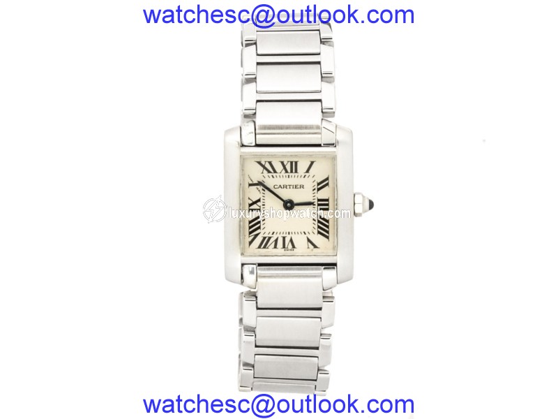 Cartier 2384 Tank Francaise Stainless Steel Quartz Women's Watch Cartier
