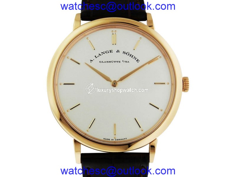 A. Lange & Sohne Saxonia Thin Manual Wind 40mm 18K Rose Gold 211.032 Watch A. Lange & Sohne