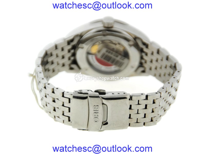 Oris 7531 Calendar Automatic Stainless Steel Mens Watch Oris