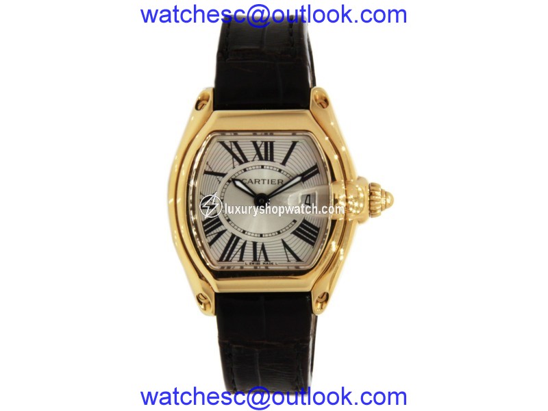Cartier Roadster W62018Y5 18K Yellow Gold Women Watch Cartier