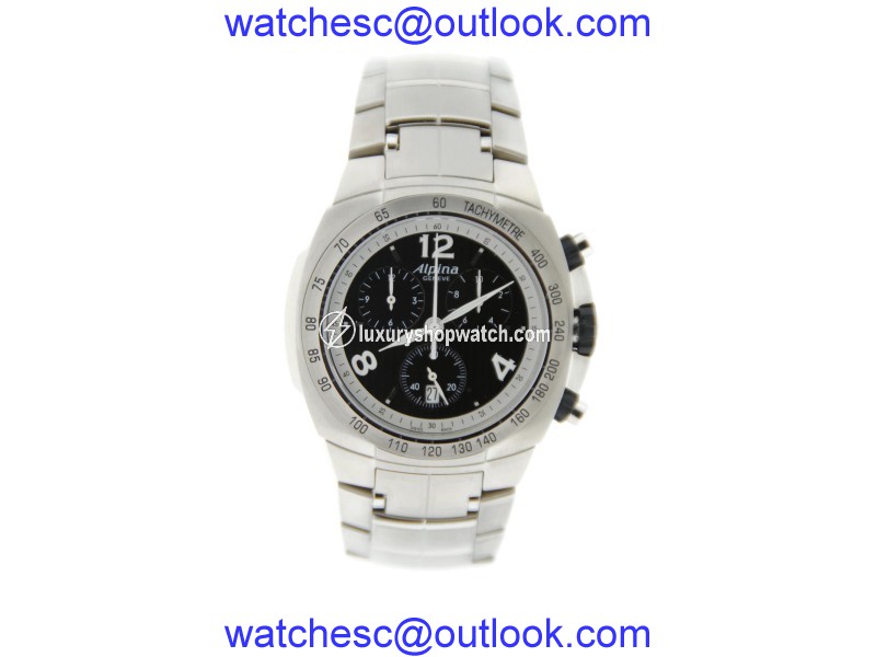 Alpina Avalanche AL350 Stainless Steel Quartz 42mm Mens Watch Alpina