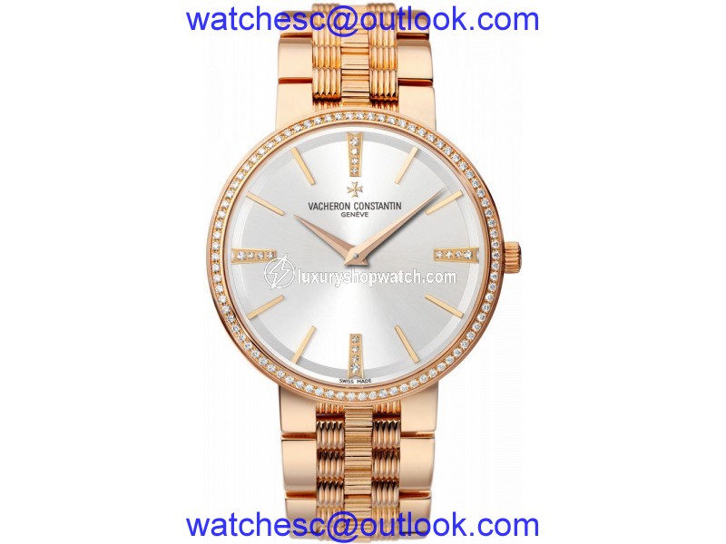 Vacheron Constantin 81577/v01r-9271 Traditionnelle 18K Rose Gold Watch Ret: $49,000 Vacheron Constantin