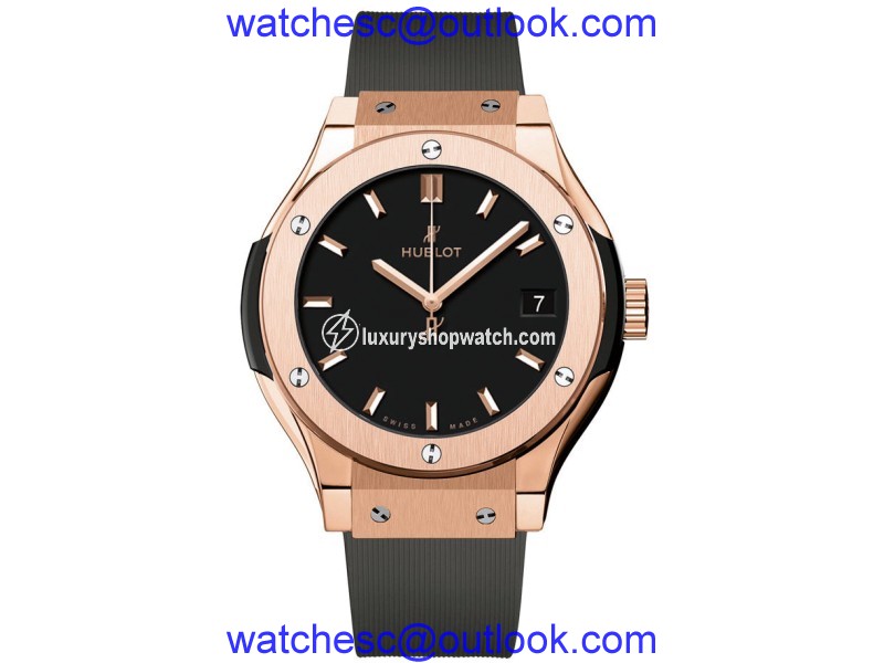 Hublot 581.ox.1181.rx Classic Fusion Quartz 18K Rose Gold 33mm Unisex Watch Hublot