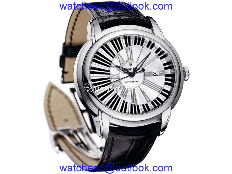 Audemars Piguet Millenary Pianoforte 15325bc.oo.d102cr.01 18K White Gold 45mm Mens Watch Audemars Piguet