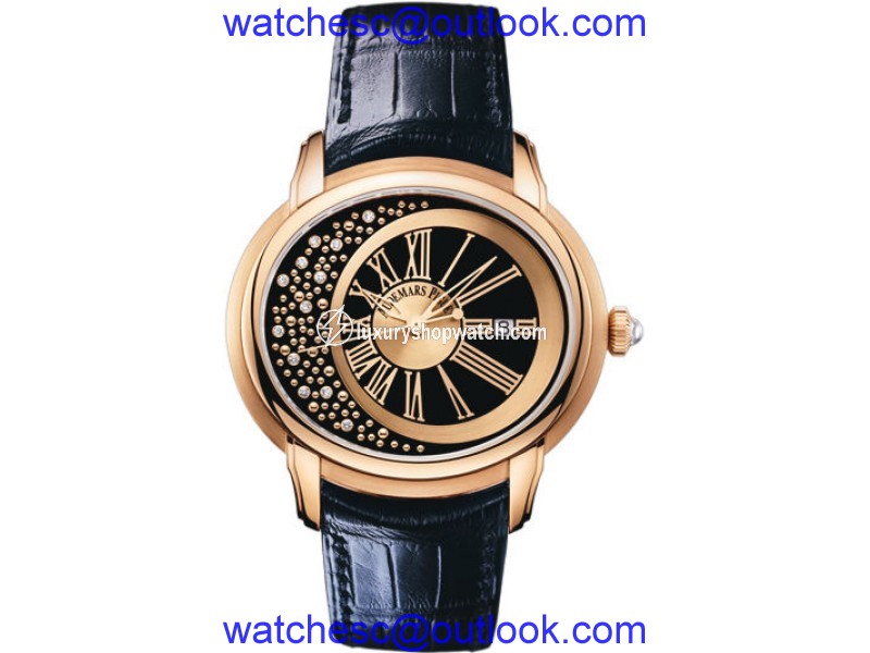 Audemars Piguet Millenary Morita 15331OR.OO.D002CR.01 18K Rose Gold Automatic Watch Audemars Piguet