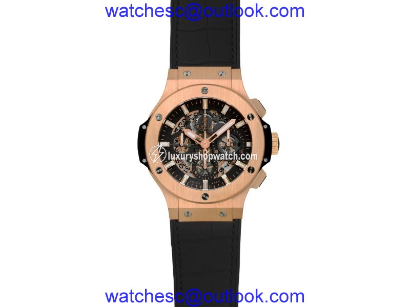 Hublot Big Bang 311.PX.1180.GR Aero Bang 18K Rose Gold 44mm Mens Watch Hublot
