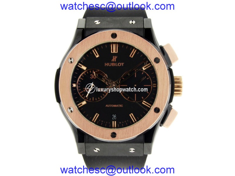Hublot Classic Fusion 521.CO.1781.RX Chronograph Ceramic & 18K King Gold 45mm Unisex Watch Hublot