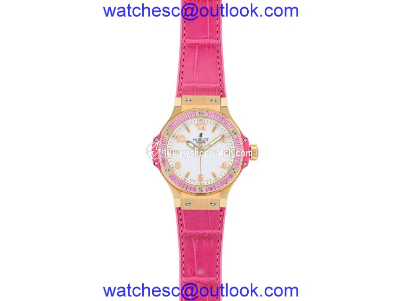 Hublot Big Bang 361.PP.2010.LR.1933 Tutti Frutti 18K Rose Gold 38mm Womens Watch Hublot