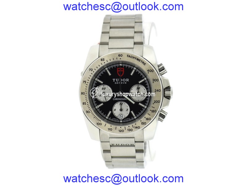 Tudor Sport Stainless Steel 41mm Mens Watch Tudor
