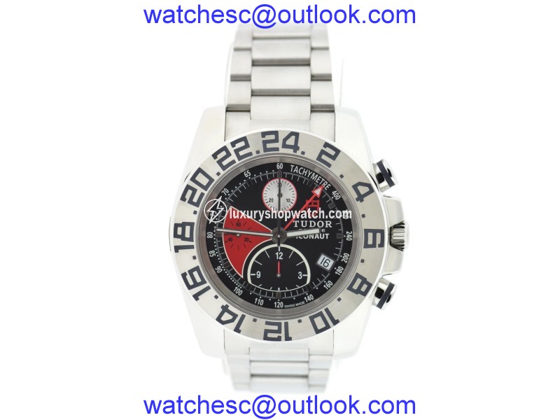 Tudor Iconaut GMT Chronograph 20400 Stainless Steel 43mm Mens Watch Tudor
