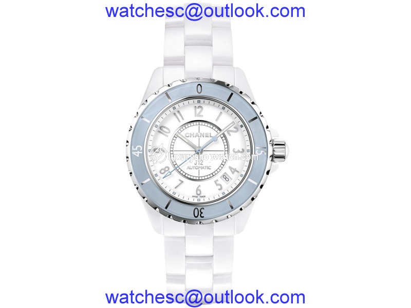 Chanel J12 h4341 White Ceramic Automatic 38mm Womens Watch Chanel