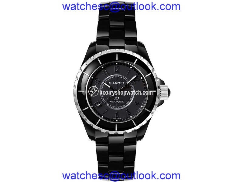 Chanel J12 h3829 Black Ceramic Automatic 38mm Womens Watch Chanel