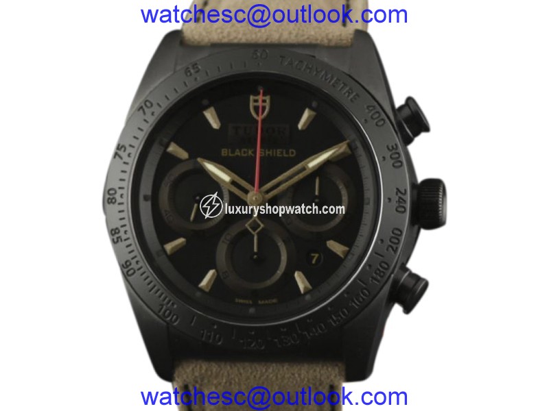 Tudor Fastrider Blackshield 42000CN Ceramic Black & Bronze Dial 42mm Mens Watch Tudor