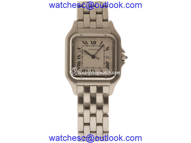 Cartier Panthere W25032P5 Stainless Steel 29mm Womens Watch Cartier