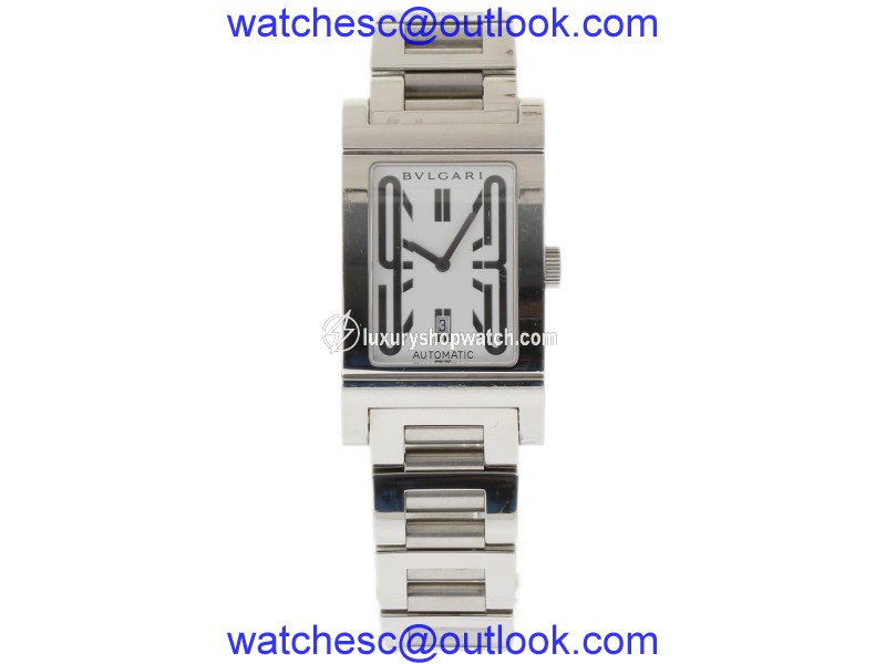 Bulgari RT45S Rettangolo Stainless Steel 45mm Mens Watch Bulgari