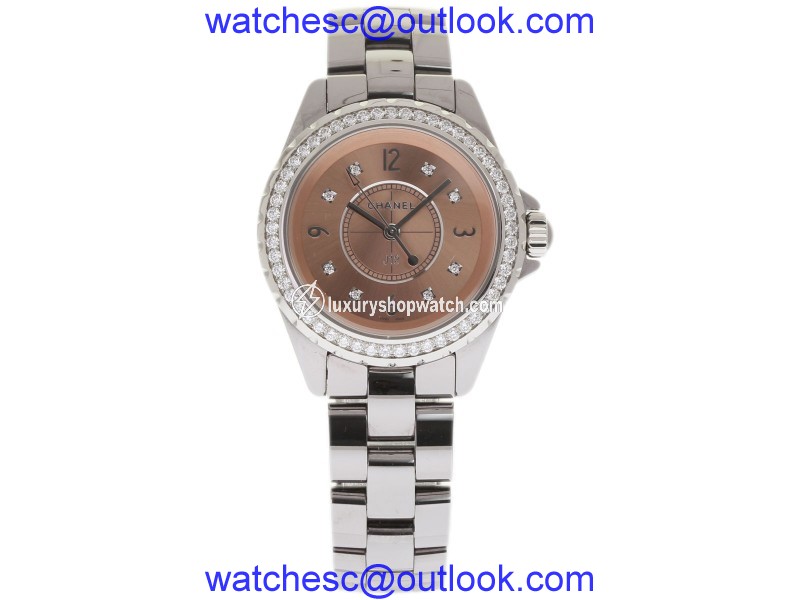 Chanel J12 H2563 Titanium & Ceramic Quartz 33mm Womens Watch Chanel