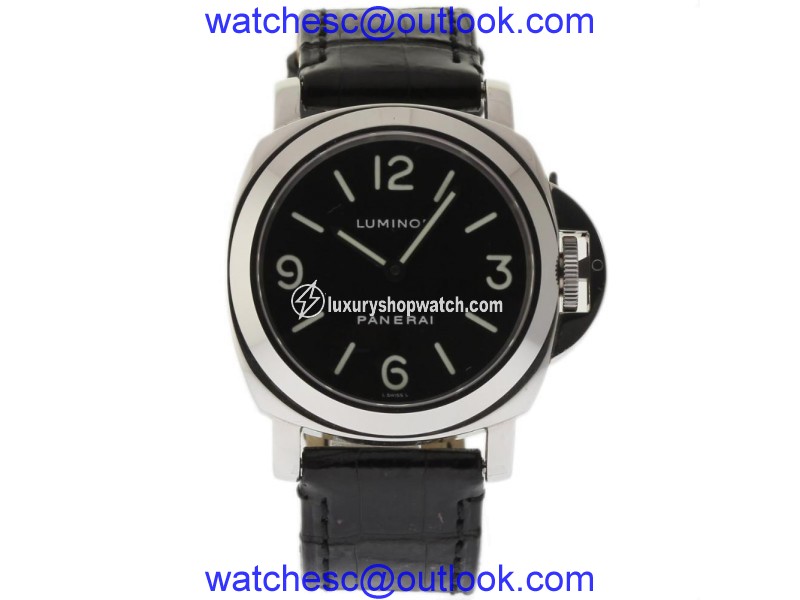 Panerai Luminor PAM00112 Stainless Steel & Leather 44mm Mens Watch Panerai