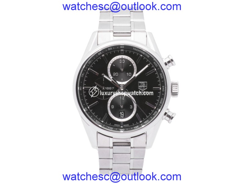 Tag Heuer Carrera CAR2110 Stainless Steel 43mm Mens Watch Tag Heuer