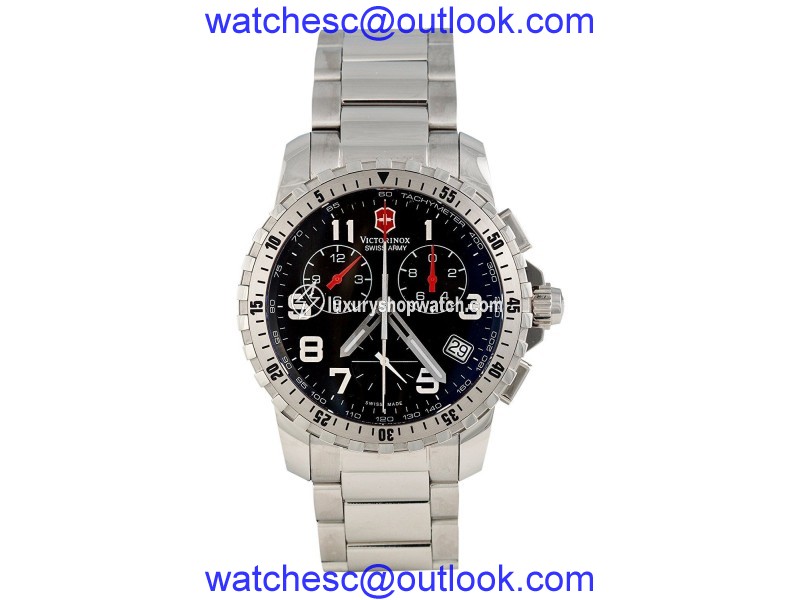 Victorinox Swiss Army 241196 Stainless Steel 40mm Quartz Mens Watch Victorinox