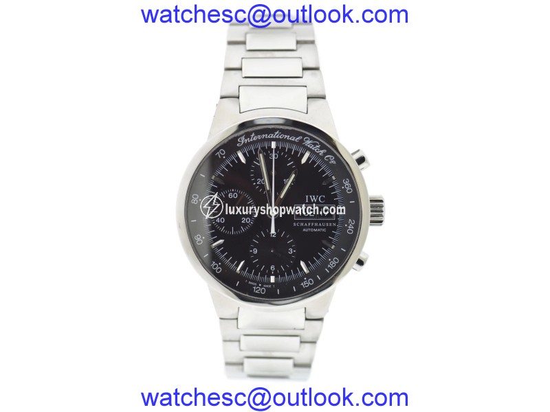 IWC GST 3707 Stainless Steel Black Dial Automatic 40mm Mens Watch IWC