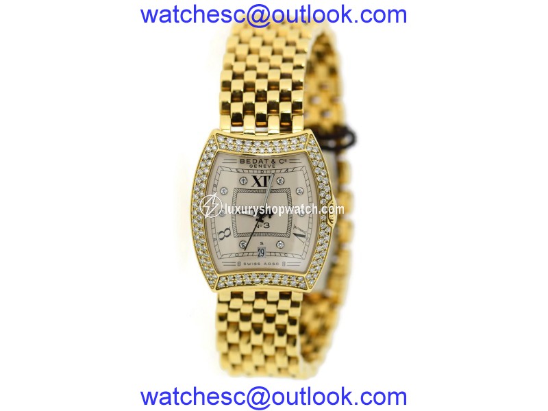 Bedat & Co. No.3 314.333.809 18K Yellow Gold with Diamond Automatic 27.5mm Womens Watch Bedat & Co