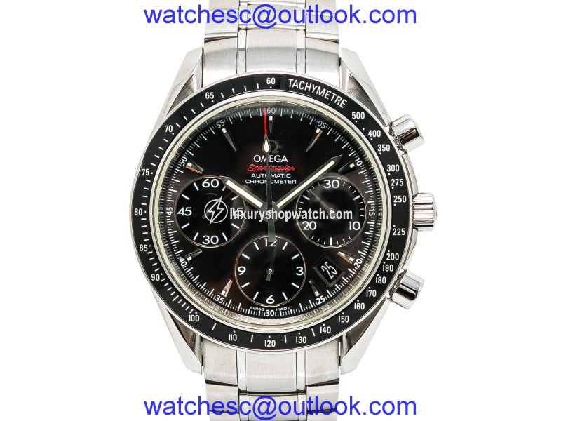 Omega Speedmaster 323.30.40.40.06.001 Stainless Steel Black Dial Automatic 40mm Mens Watch Omega
