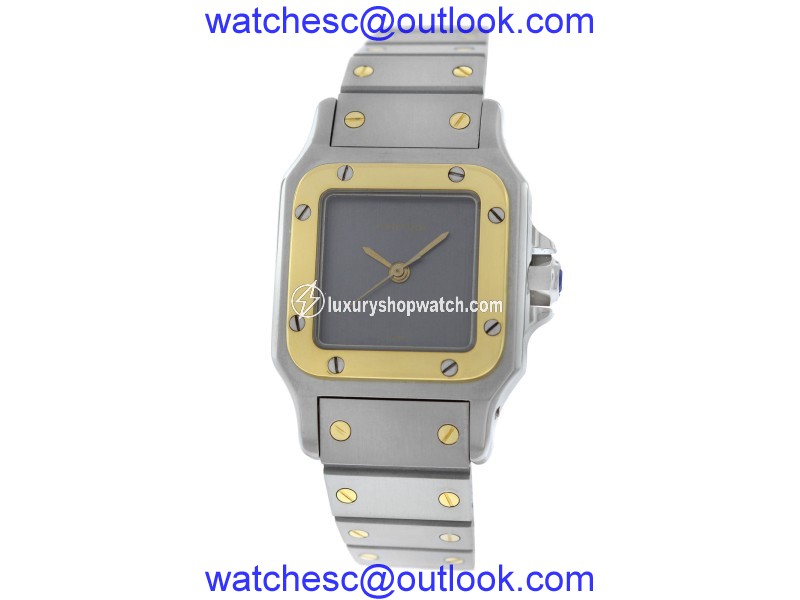 Cartier Galbee Stainless Steel & 18K Yellow Gold Automatic 24mm Womens Watch Cartier