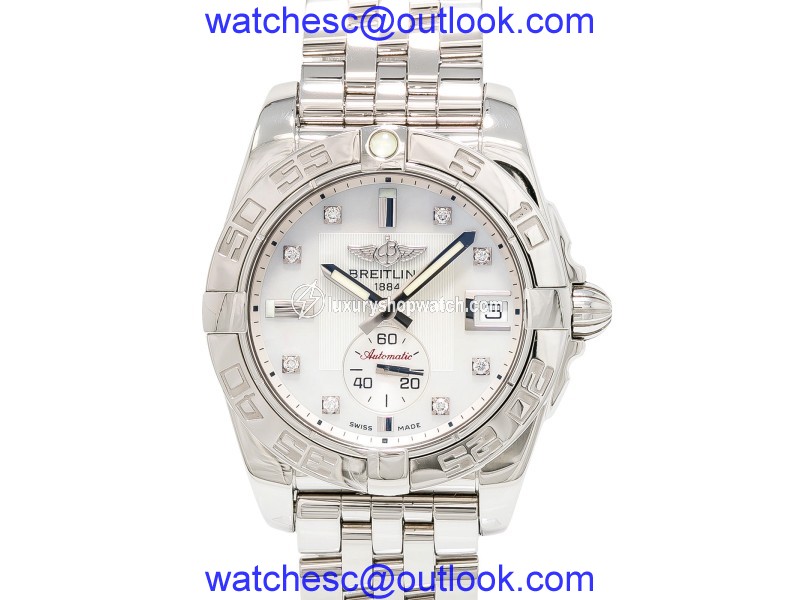 Breitling Galactic A37330 Mother of Pearl Dial Automatic 36mm Womens Watch Breitling