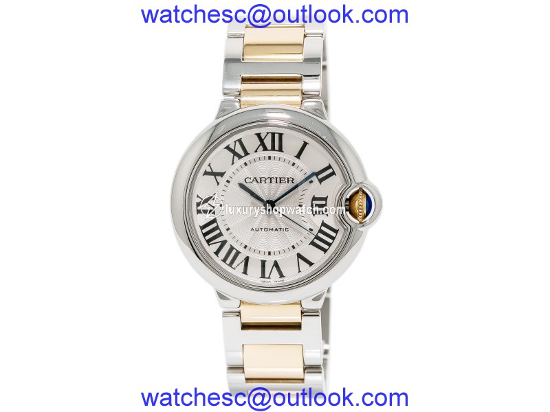 Cartier Ballon Bleu 3284 W2BB0012 Stainless Steel & Yellow Gold Automatic 36mm Unisex Watch Cartier