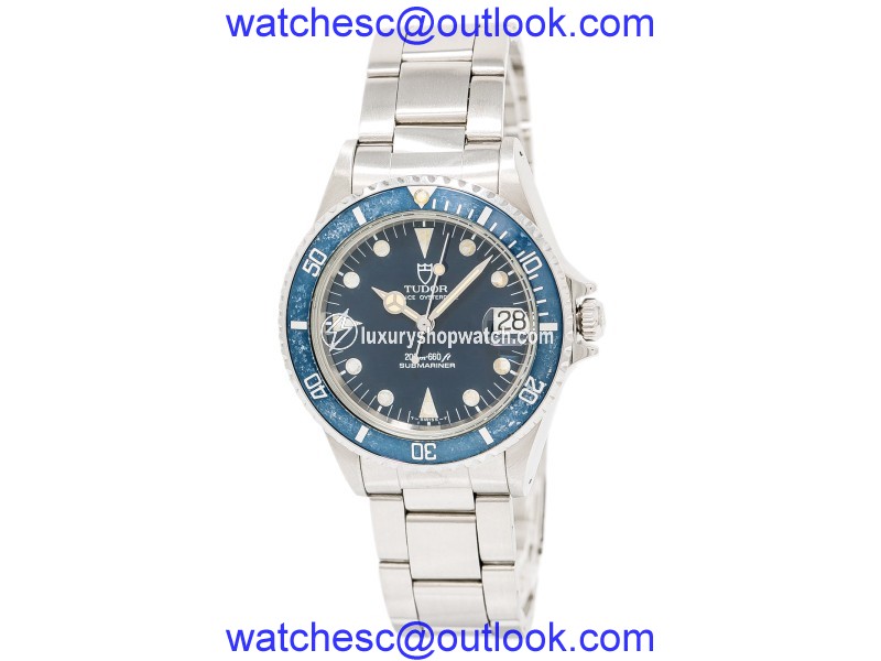 Tudor Submariner 75090 Stainless Steel Blue Dial Automatic 36mm Mens Watch Tudor