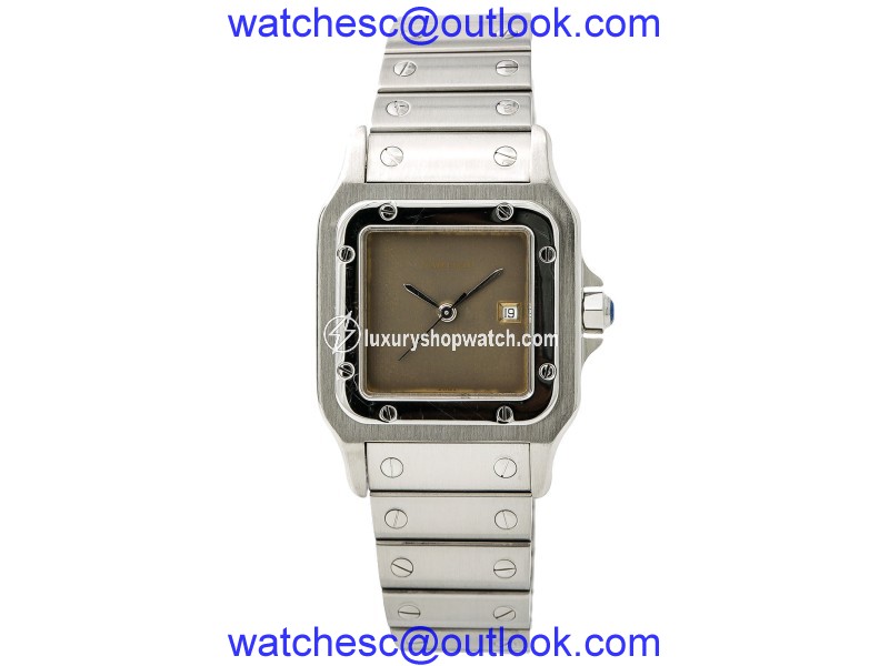 Cartier Santos 237299 Stainless Steel Gray Dial Automatic 29mm Unisex Watch Cartier