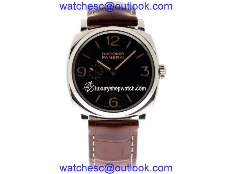 Panerai Radiomir PAM00572 Stainless Steel & Leather 45mm Mens Watch Panerai
