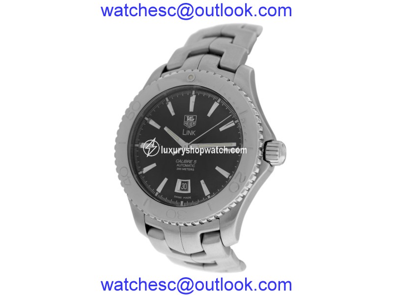 Tag Heuer Link Caliber 5 WJ201A Stainless Steel Automatic 42mm Mens Watch Tag Heuer