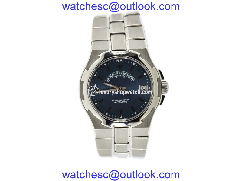 Vacheron Constantin Overseas 42042 Stainless Steel with Blue Dial Automatic 37mm Mens Watch Vacheron Constantin