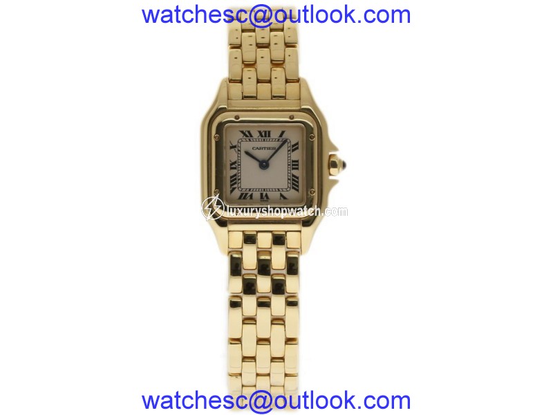 Cartier Panthere W25022B9 18K Yellow Gold Quartz 22mm Womens Watch Cartier
